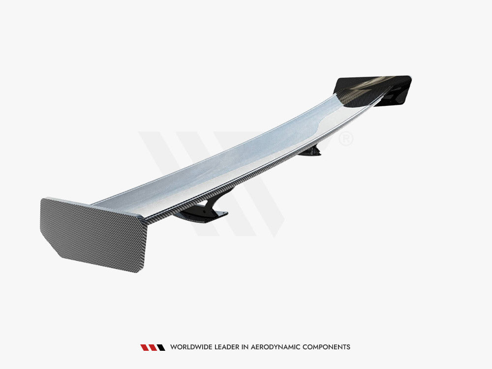 Carbon Spoiler With External Brackets Uprights compatible with Toyota Supra Mk5
