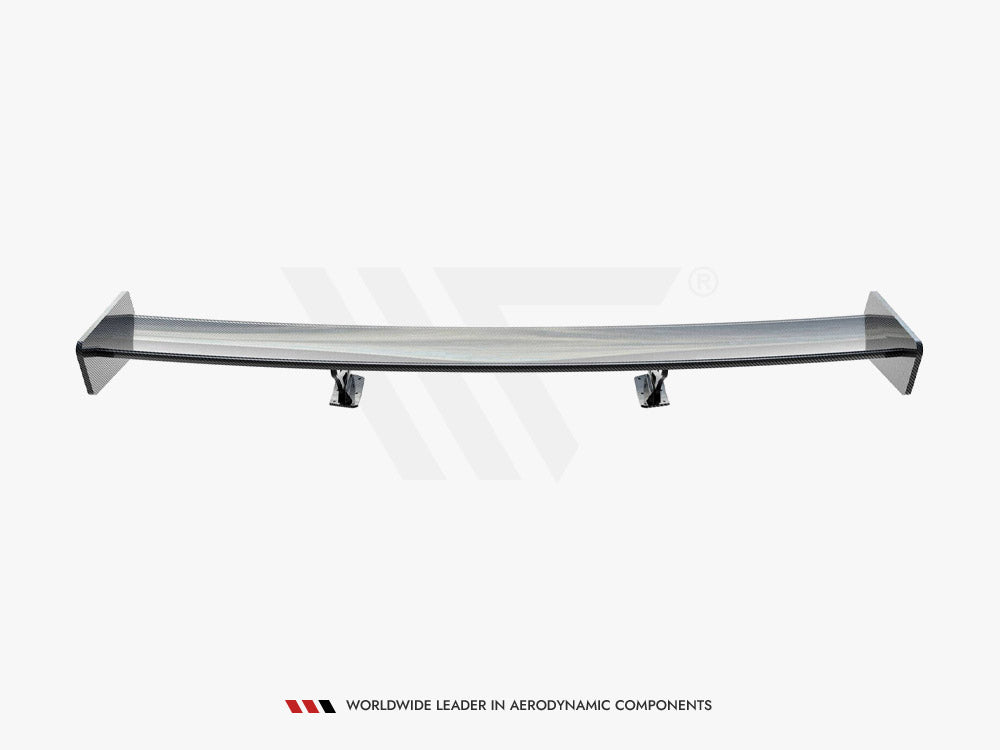 Carbon Spoiler With External Brackets Uprights compatible with Toyota Supra Mk5
