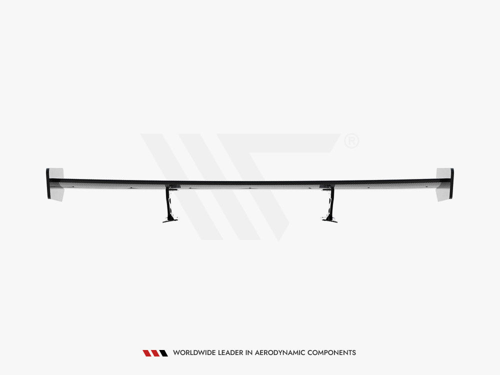 Carbon Spoiler With External Brackets Uprights compatible with Toyota Supra Mk5
