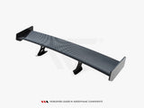 Carbon Spoiler With External Brackets Uprights compatible with Toyota Supra Mk5