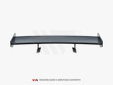 Carbon Spoiler With External Brackets Uprights compatible with Toyota Supra Mk5