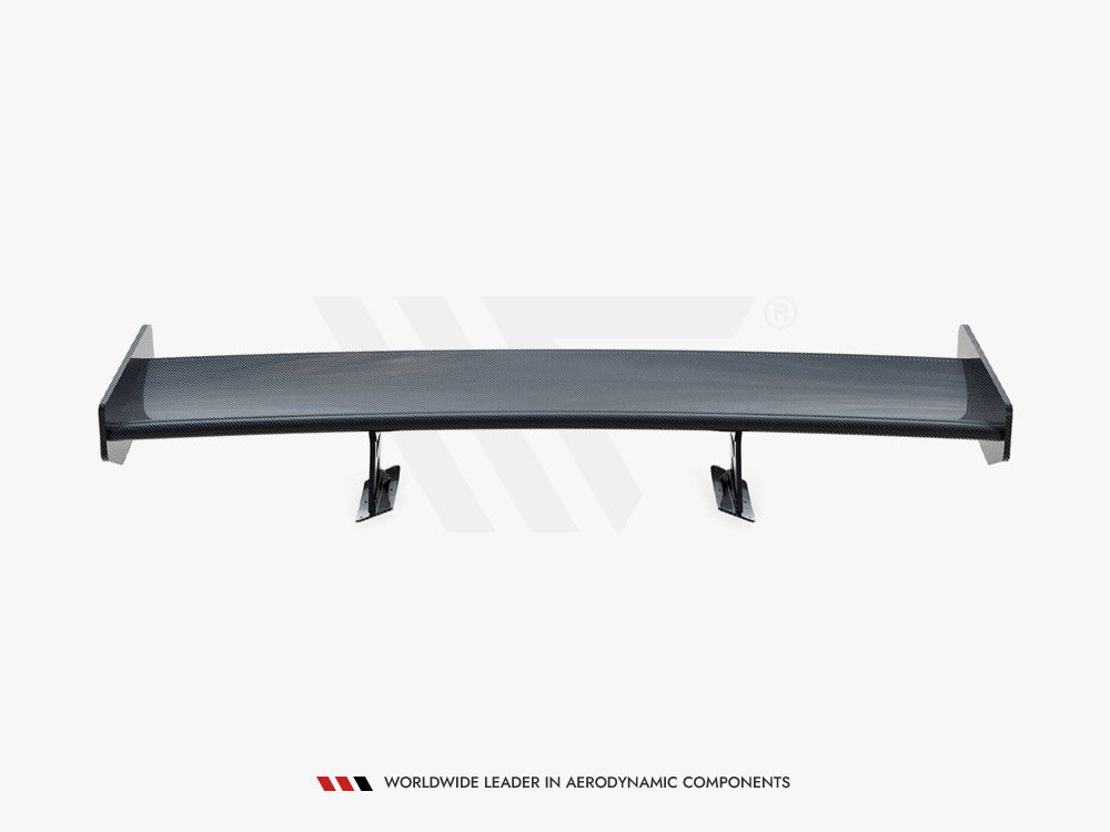 Carbon Spoiler With External Brackets Uprights compatible with Toyota Supra Mk5