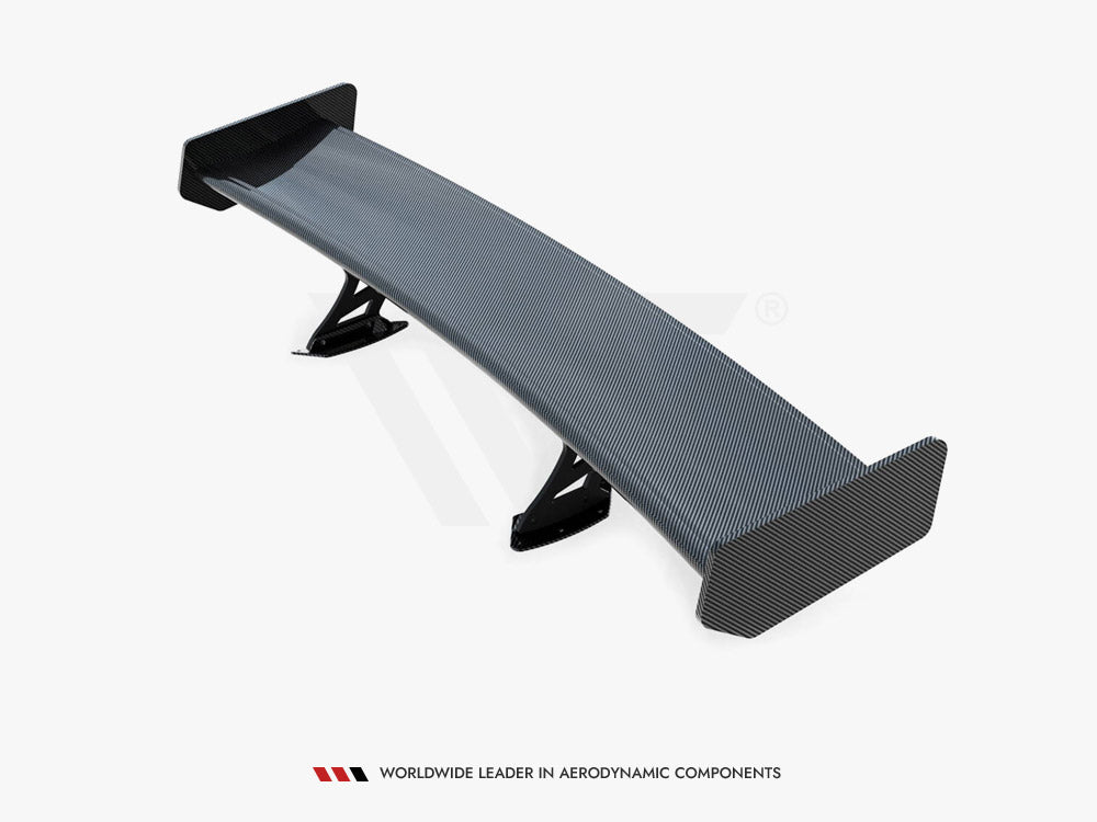Carbon Spoiler With External Brackets Uprights compatible with Toyota Supra Mk5