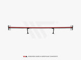 Carbon Spoiler With External Brackets Uprights + LED compatible with Toyota Supra Mk5