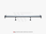 Carbon Spoiler With External Brackets Uprights + LED compatible with Toyota Supra Mk5