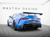 Carbon Spoiler With Upper Swan Mounting compatible with Toyota Supra Mk5