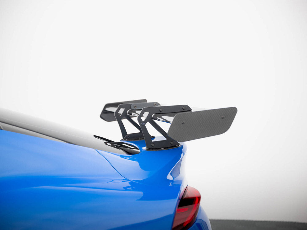 Carbon Spoiler With Upper Swan Mounting compatible with Toyota Supra Mk5