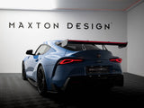 Carbon Spoiler With Upper Swan Mounting + LED compatible with Toyota Supra Mk5