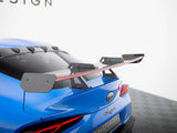 Carbon Spoiler With Upper Swan Mounting + LED compatible with Toyota Supra Mk5