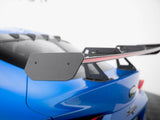 Carbon Spoiler With Upper Swan Mounting + LED compatible with Toyota Supra Mk5