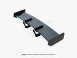 Carbon Spoiler With Upper Swan Mounting + LED compatible with Toyota Supra Mk5
