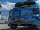 Rear Valance compatible with Volkswagen Polo GTI / R-Line Mk6