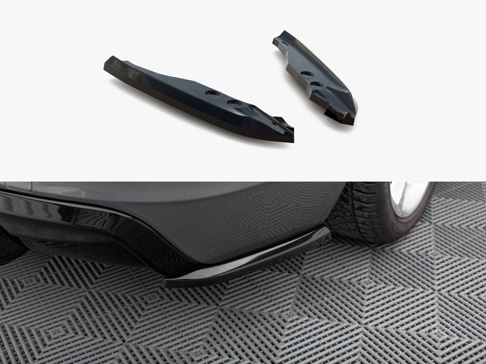 Rear Side Splitters compatible with BMW 1 M-Pack E82