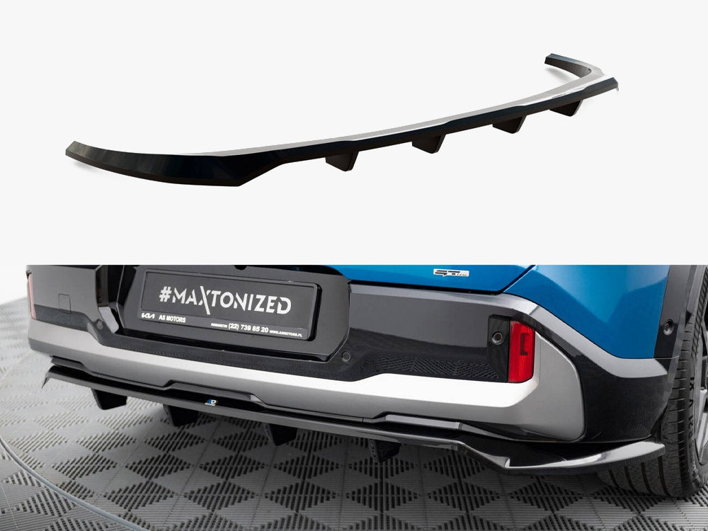 Rear Splitter (Vertical Bars) compatible with Kia EV9 GT-Line Mk1