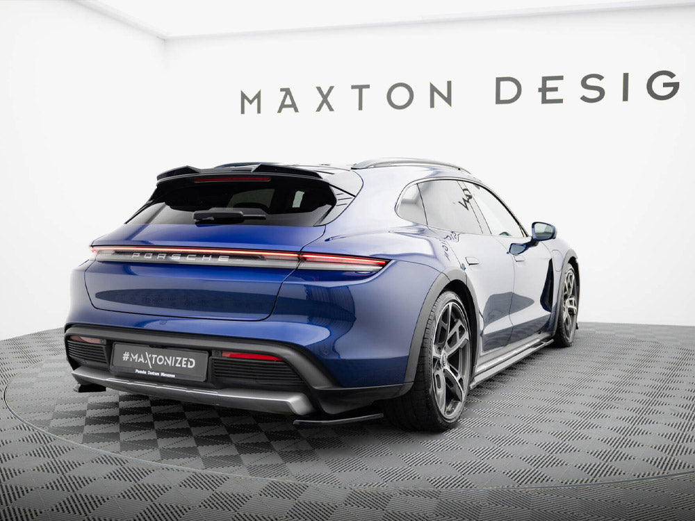 Rear Side Splitters compatible with Porsche Taycan Cross Turismo 4S