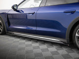 Side Skirts Diffusers compatible with Porsche Taycan Cross Turismo 4S