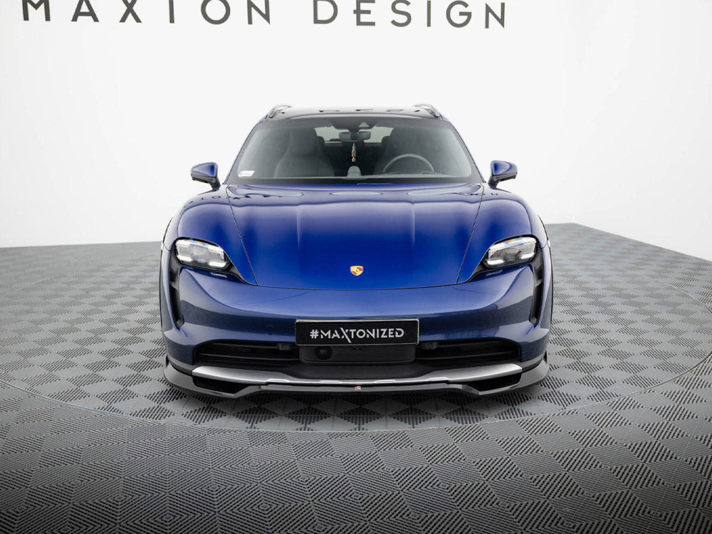 Front Splitter compatible with Porsche Taycan Cross Turismo 4S