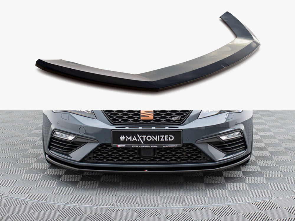 Front Splitter V.1 compatible with SEAT Leon Cupra / FR Mk3 FL