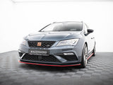 Front Splitter V.3 compatible with SEAT Leon Cupra / FR Mk3 FL