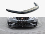 Front Splitter V.2 compatible with SEAT Leon Cupra / FR Mk3 FL