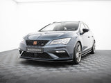Front Splitter V.2 compatible with SEAT Leon Cupra / FR Mk3 FL