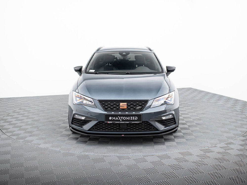 Front Splitter V.5 compatible with SEAT Leon Cupra / FR Mk3 FL