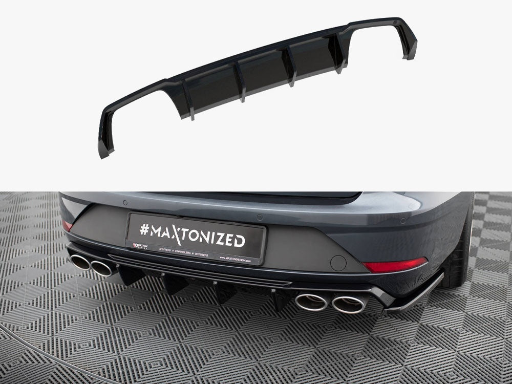 Rear Valance V.3 compatible with SEAT Leon Cupra ST Mk3 FL