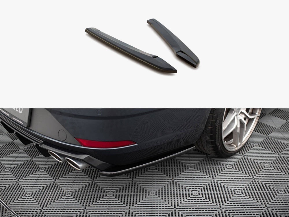 Rear Side Splitters V.2 compatible with SEAT Leon Cupra Mk3 FL Sportstourer
