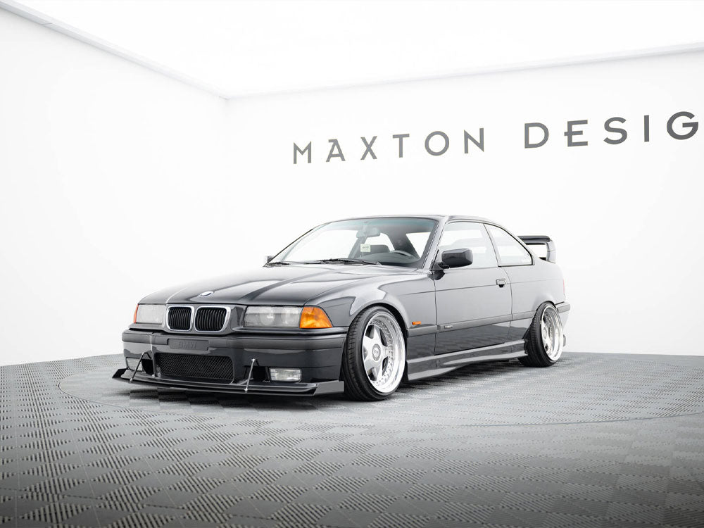 Front Racing Splitter compatible with BMW M3 / 3 M-Pack Coupe / Cabrio E36