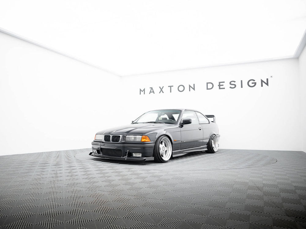 Front Racing Splitter compatible with BMW M3 / 3 M-Pack Coupe / Cabrio E36