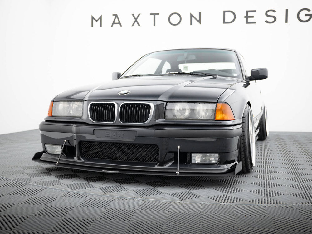 Front Racing Splitter compatible with BMW M3 / 3 M-Pack Coupe / Cabrio E36