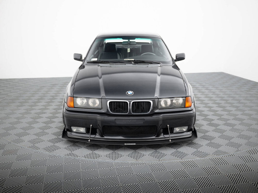 Front Racing Splitter compatible with BMW M3 / 3 M-Pack Coupe / Cabrio E36
