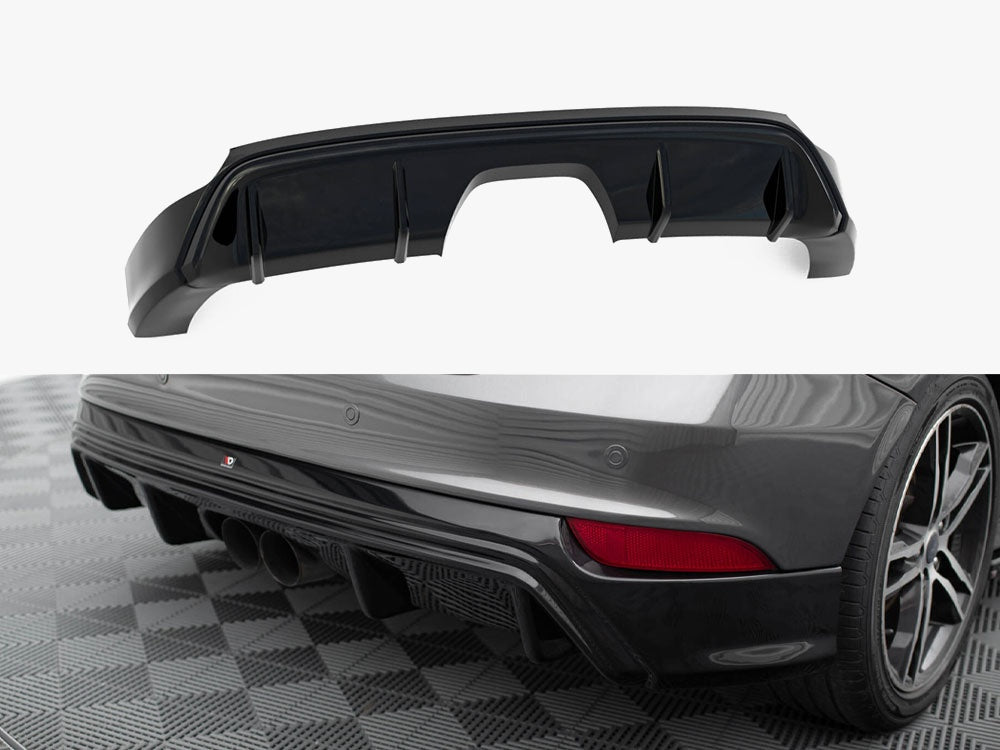 Rear Valance compatible with Ford Focus ST Mk3 FL (RS-Look)