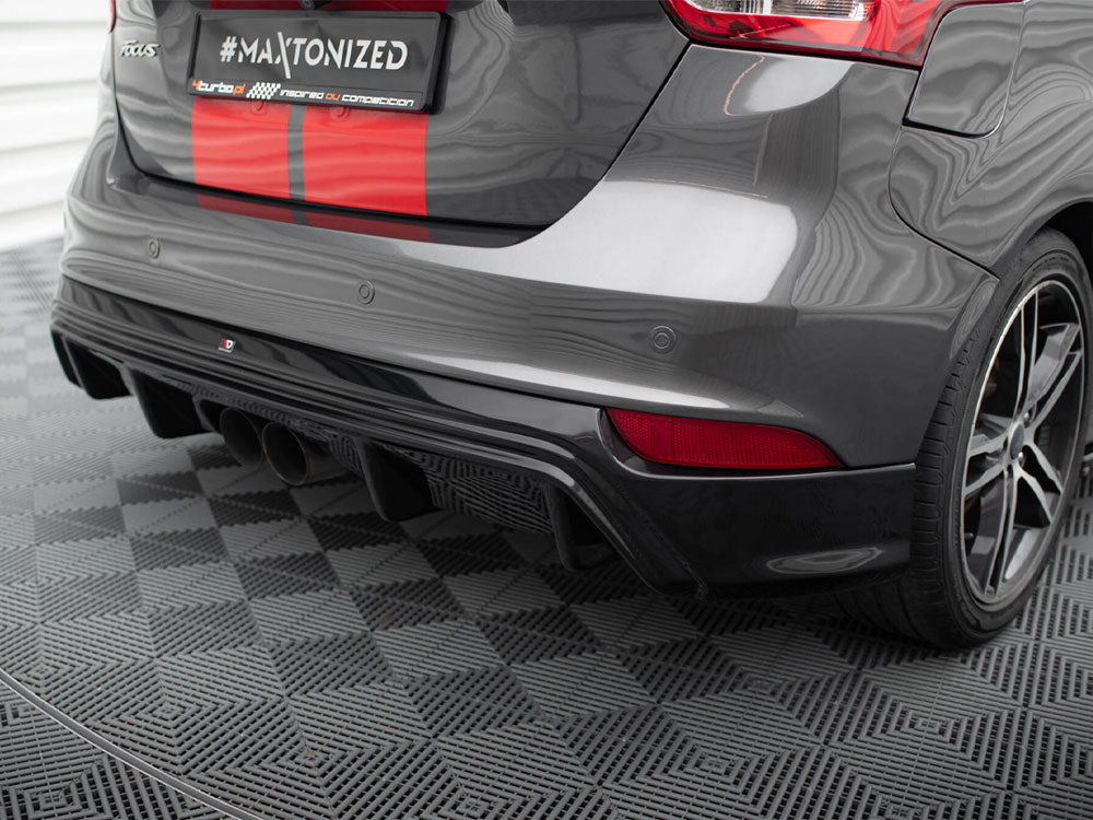 Rear Valance compatible with Ford Focus ST Mk3 FL (RS-Look)