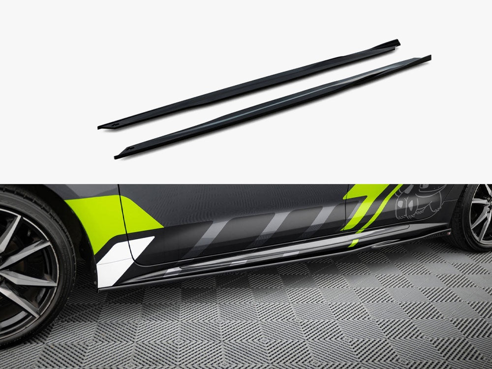 Side Skirts Diffusers compatible with Toyota Corolla GR Sport Touring Sports XII