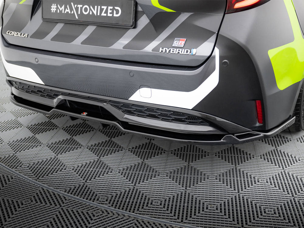 Rear Splitter (Vertical Bars) compatible with Toyota Corolla GR Sport Touring Sports XII