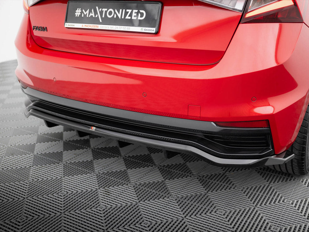 Rear Splitter (Vertical Bars) compatible with Skoda Fabia Monte Carlo Mk4