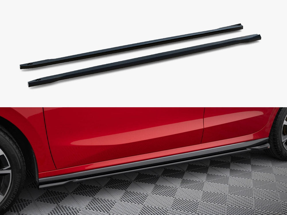 Side Skirts Diffusers compatible with Skoda Fabia Monte Carlo Mk4
