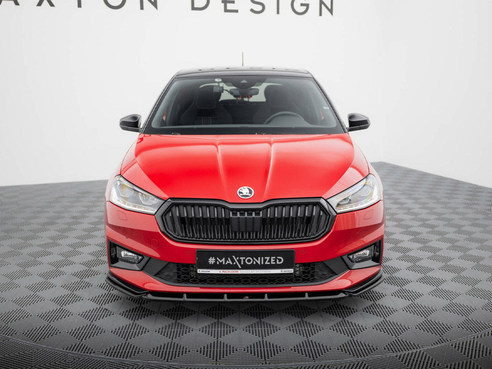Front Splitter compatible with Skoda Fabia Monte Carlo Mk4