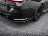 Rear Side Splitters V.6 CSL Look (For Rear Valance V.1) compatible with BMW M3 G80