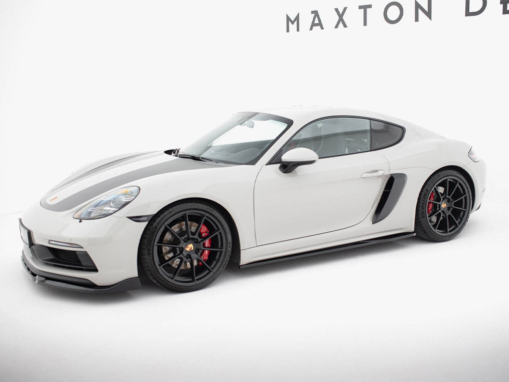 Side Skirt Diffusers V.1 compatible with Porsche 718 Cayman GTS 982c / 718 Boxster GTS 982
