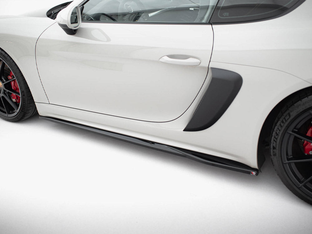 Side Skirt Diffusers V.1 compatible with Porsche 718 Cayman GTS 982c / 718 Boxster GTS 982