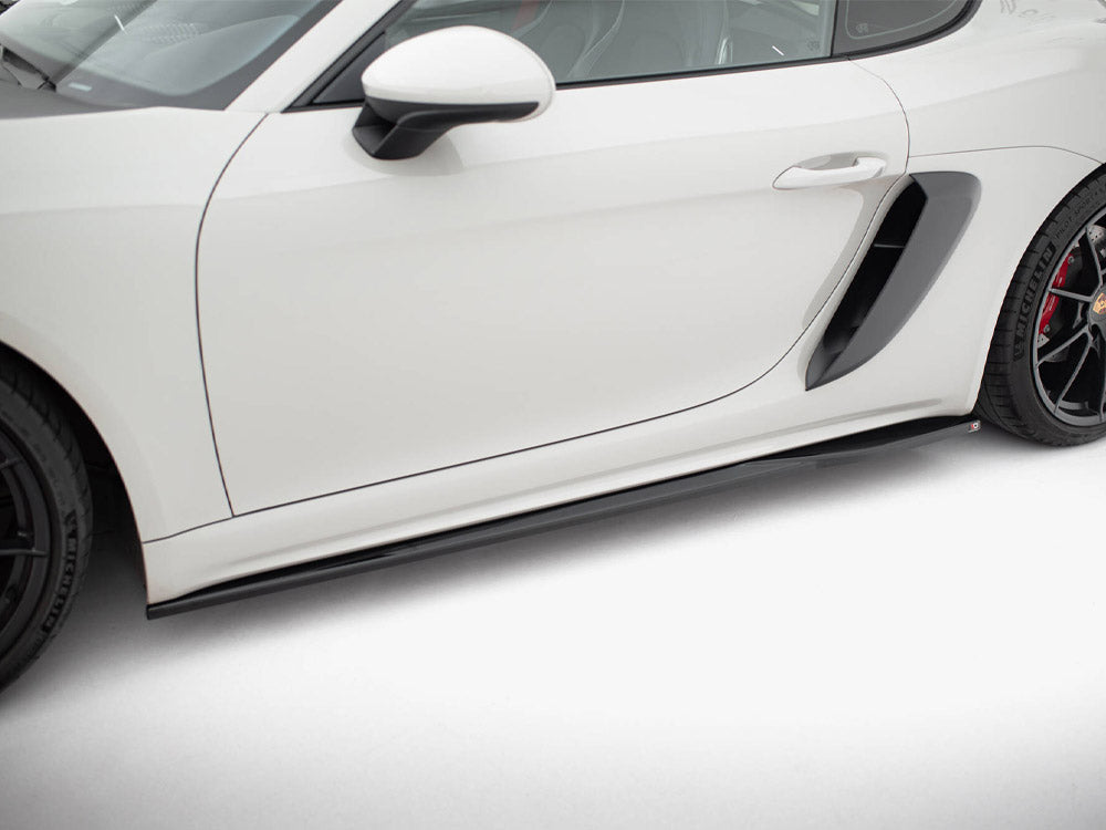 Side Skirt Diffusers V.1 compatible with Porsche 718 Cayman GTS 982c / 718 Boxster GTS 982