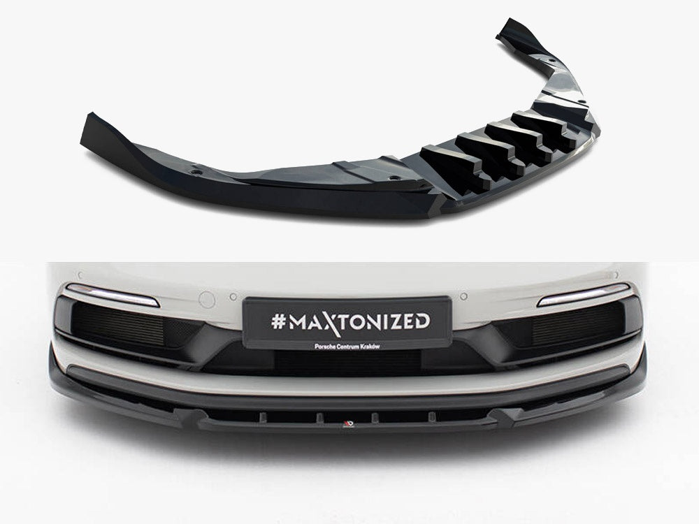Front Splitter V.2 compatible with Porsche 718 Cayman GTS 982c / 718 Boxster GTS 982