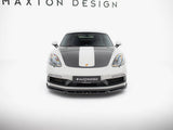 Front Splitter V.2 compatible with Porsche 718 Cayman GTS 982c / 718 Boxster GTS 982
