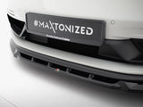 Front Splitter V.2 compatible with Porsche 718 Cayman GTS 982c / 718 Boxster GTS 982
