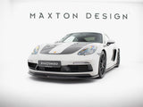 Front Splitter V.1 compatible with Porsche 718 Cayman GTS 982c / 718 Boxster GTS 982