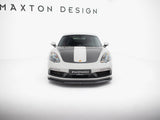 Front Splitter V.1 compatible with Porsche 718 Cayman GTS 982c / 718 Boxster GTS 982