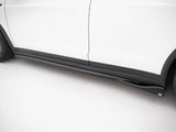 Side Skirts Diffusers V.2 compatible with Tesla Model X Mk1 Facelift