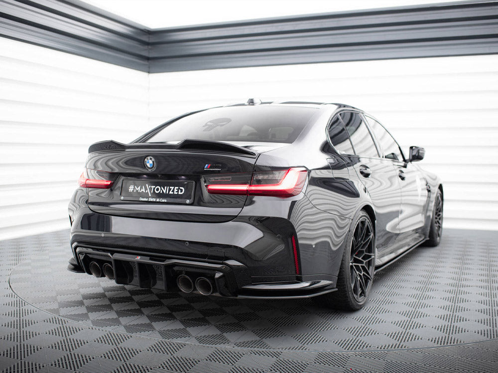 Street PRO Rear Side Splitters V.2 compatible with BMW M3 Sedan / Touring G80 / G81